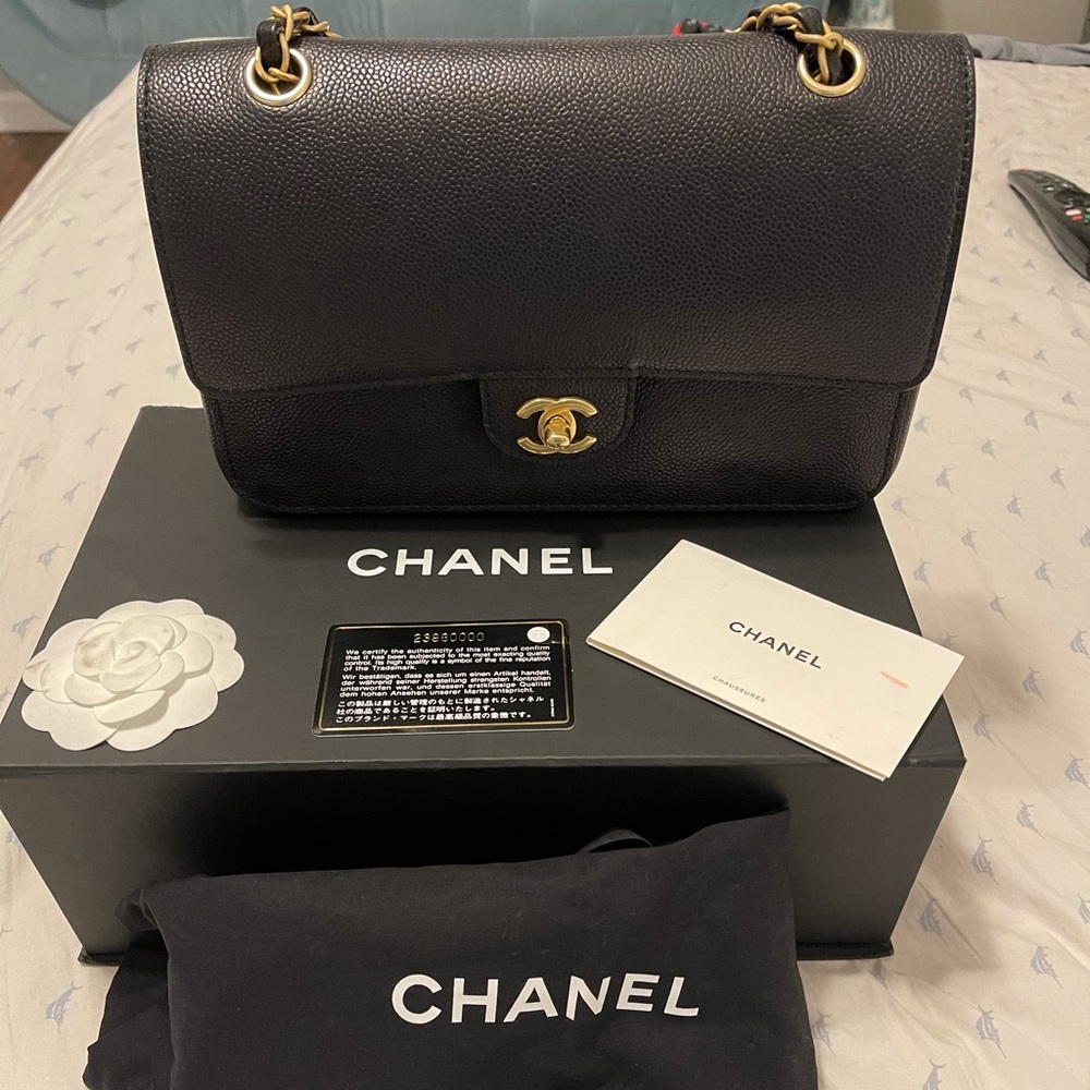 Sold 🔥Chanel pure double flap medium bag